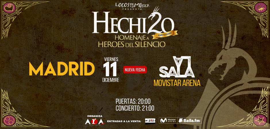 Hechizo- Homenaje a Héroes del Silencio